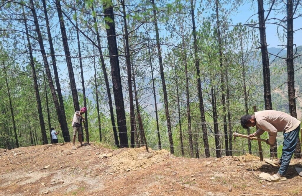 लैंसडाउन, रिखणीखाल तथा कोटद्वार क्षेत्र में सरकारी भूमि से हटाया गया अतिक्रमण