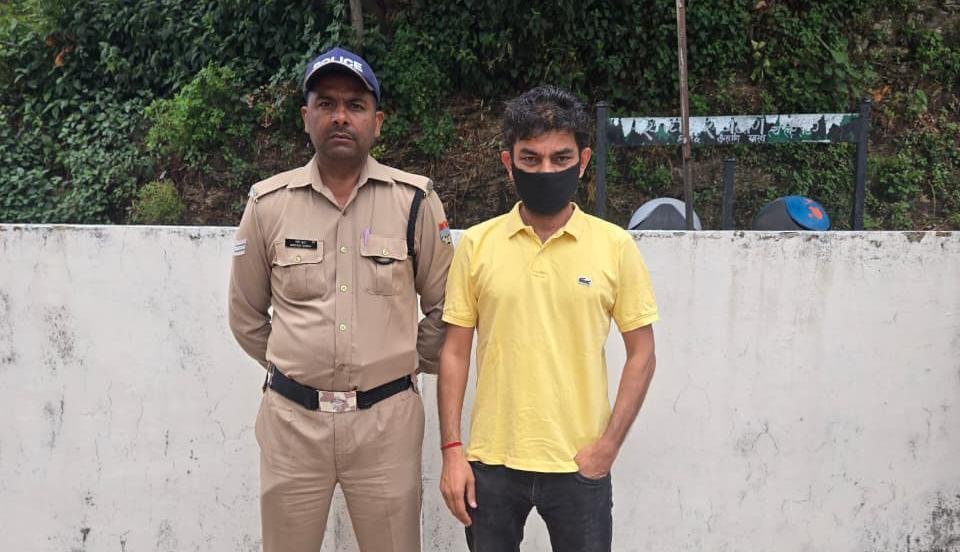 गैरजमानती वारंट में 1 वारण्टी अभियुक्त को लैंसडाउन पुलिस ने किया गिरफ्तार